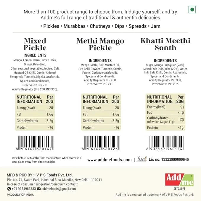 Back of a food product packaging with ingredients, nutritional information, and branding details.