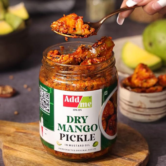 Dry Mango Pickle, Sukha Aam Ka Achar In Village Style