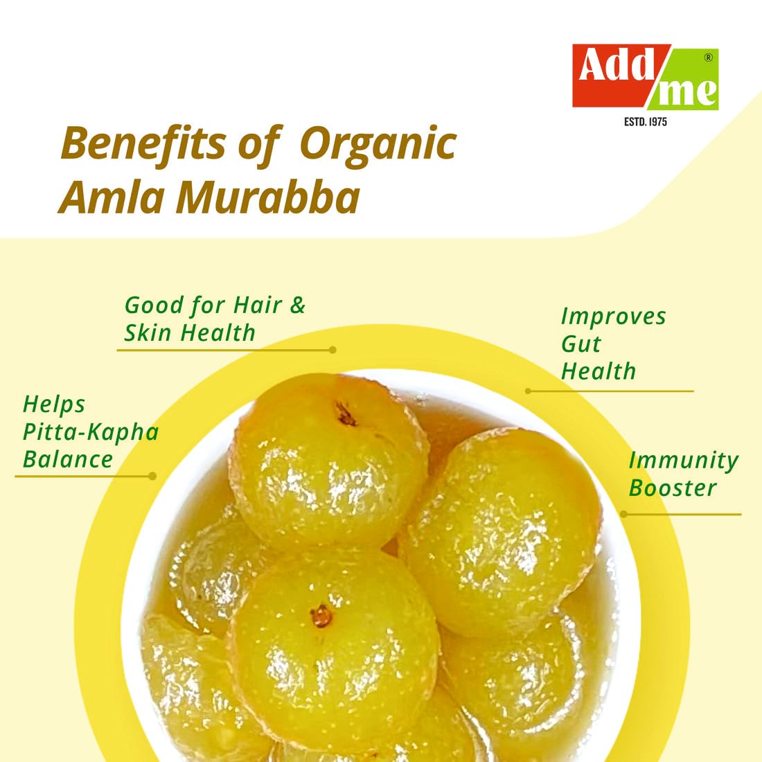 Organic Amla Murabba (Dry Awla Muraba Bucket Pack) | Natural Immunity Booster, Traditional Recipe