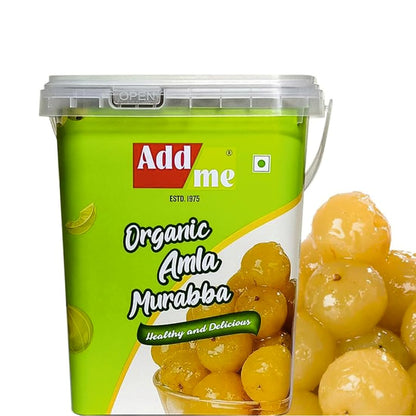 Organic Amla Murabba (Dry Awla Muraba Bucket Pack) | Natural Immunity Booster, Traditional Recipe