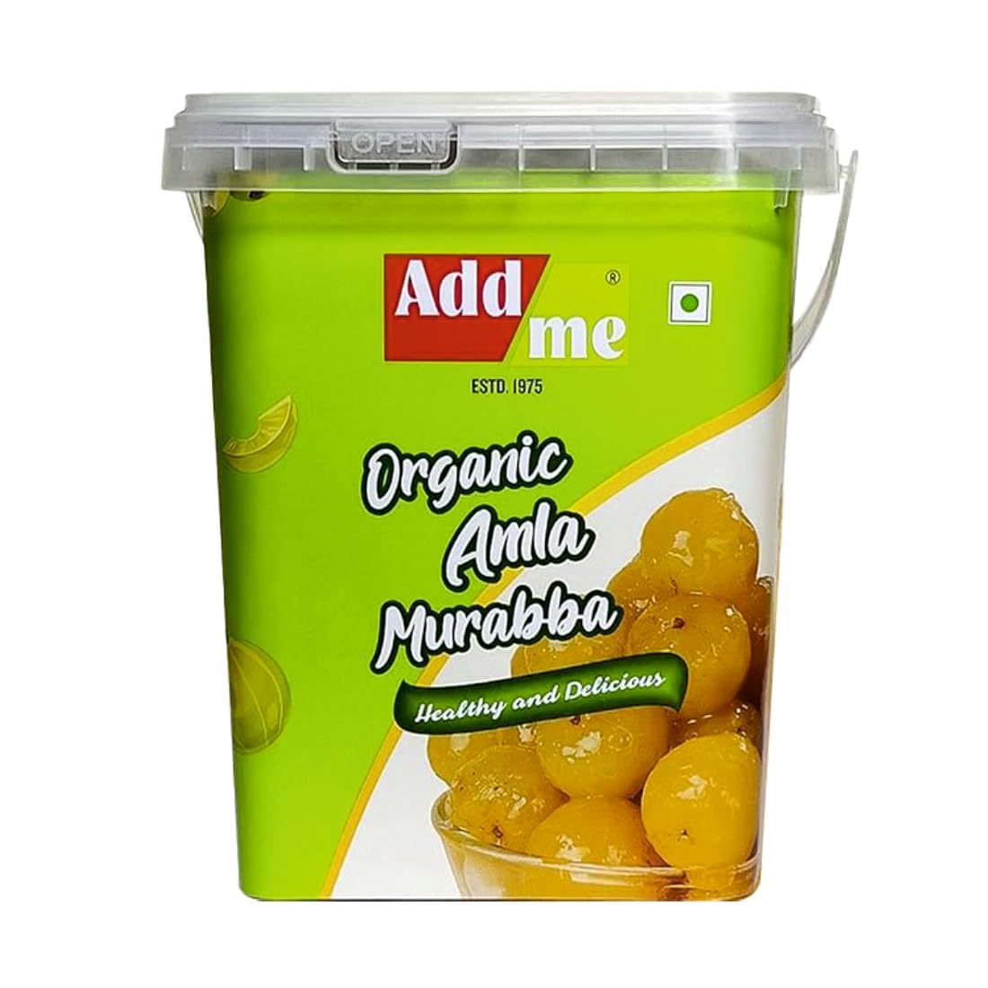 Organic Amla Murabba (Dry Awla Muraba Bucket Pack) | Natural Immunity Booster, Traditional Recipe