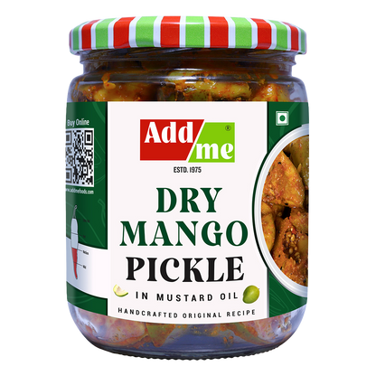 Dry Mango Pickle, Sukha Aam Ka Achar In Village Style